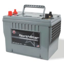 Group 24 AGM Marine Battery - 12 Volt - Northstar Batteries | Fisheries ...