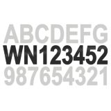 Identification Letters & Numbers