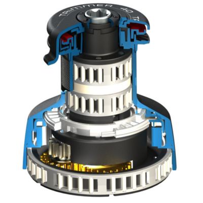 Inside a Pontos Trimmer Winch